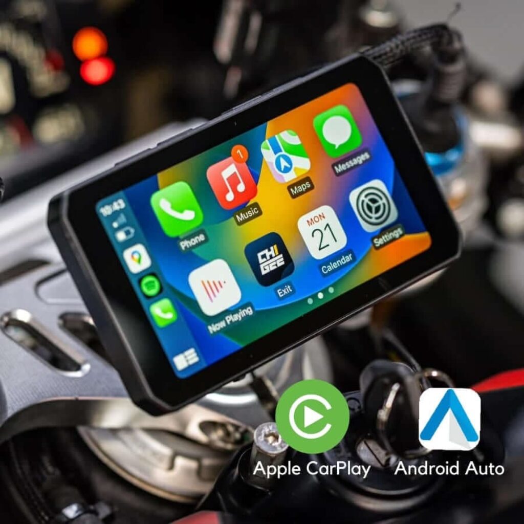 CHIGEE AIO-5 Play Écran Smart pour Motos BMW Interface 3-Broches CHIGEE AIO-5 Play Écran Smart pour Motos BMW Interface 3-Broches